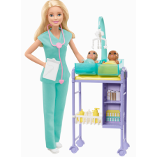 Mattel Barbie Foglalkozási játékkészlet, Gyermekorvos DHB63 barbie baba