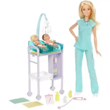 Mattel Barbie gyerekorvos baba ikrekkel barbie baba