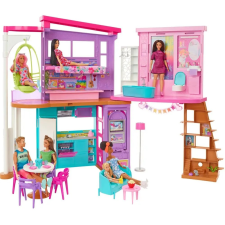 Mattel Barbie HCD50 Nyitható Malibu tengerparti álomház barbie baba