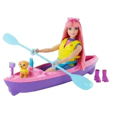 Mattel Barbie: Kempingező Daisy csónakkal barbie baba