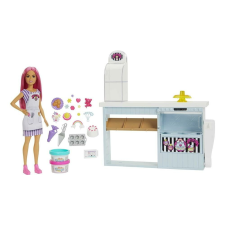 Mattel Barbie Kézműves cukrászműhely játékszett (HGB73) baba