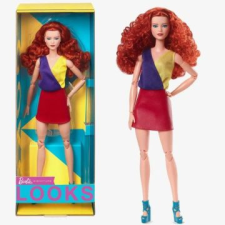 Mattel Barbie: neon kollekció - barbie piros szoknyában barbie baba