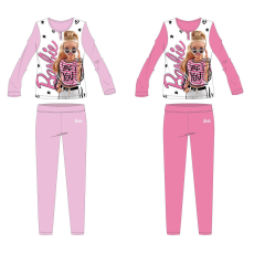 Mattel Barbie pamut jersey gyerek pizsama - világosrózsaszín - 110