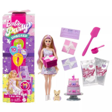 Mattel Barbie: Party Reveal meglepetés szett - Francia bulldog barbie baba