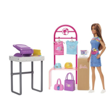 Mattel Barbie: Ruhatervező játékszett barbie baba