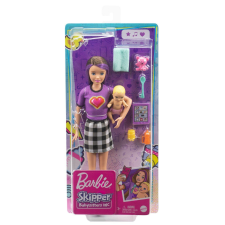 Mattel Barbie Skipper első munkája Babysitter Doll Satina baba