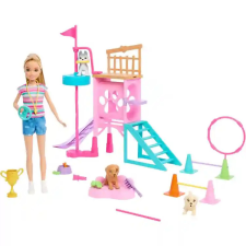 Mattel Barbie Stacie kutyaiskola játékszett barbie baba