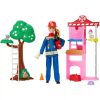 Mattel Barbie tűzoltóság tűzoltó babával