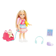 Mattel Chelsea HJY17 Barbie baba úton barbie baba