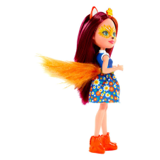 Mattel Enchantimals: Felicity Fox figura kék felsőben játékfigura