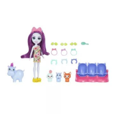 Mattel Enchantimals: meglepetés játékszett - hedda hippo és lake víziló figura játékfigura