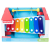 Mattel Fisher-Price: Húzható xilofon 8 hanggal (CMY09) (CMY09)