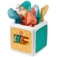 Mattel Fisher-Price: Változatos anyagok zsepidoboz készségfejlesztő