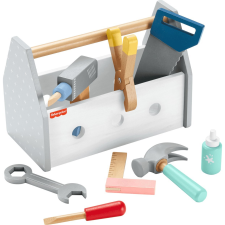Mattel Fisher-Price Wooden Tool Box Set (HYG50) oktatójáték