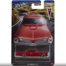 Mattel Hot Wheels: '66 Pontiac GTO - 1:64 autópálya és játékautó