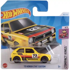 Mattel Hot Wheels '73 Honda Civic Custom kisautó autópálya és játékautó