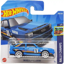 Mattel Hot Wheels '84 Audi Sport Quattro kisautó autópálya és játékautó