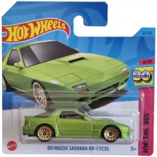 Mattel Hot Wheels '89 Mazda Savanna RX-7 FC3S kisautó autópálya és játékautó
