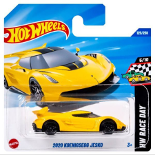 Mattel Hot Wheels: 2020 Koenigsegg Jesko kisautó autópálya és játékautó