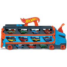 Mattel Hot Wheels: 2 az 1-ben ultimate szállító kamion autópálya és játékautó