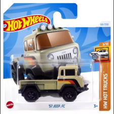 Mattel Hot Wheels: 57 Jeep FC kisautó, 1:64 autópálya és játékautó