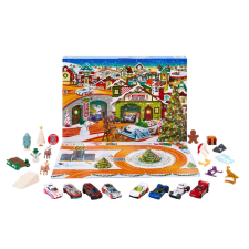Mattel Hot Wheels Adventi kalendárium autópálya és játékautó