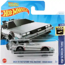 Mattel Hot Wheels Back to the Future Time Machine - Hover Mode kisautó autópálya és játékautó