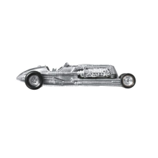 Mattel Hot Wheels CarCulture Jay Leno Tank Car kisautó - Ezüst (FPY86) autópálya és játékautó