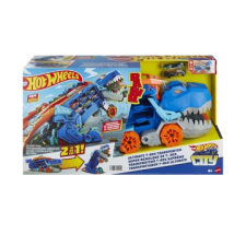 Mattel Hot wheels city: átalakítható ultimate autószállító t-rex játékszett autópálya és játékautó