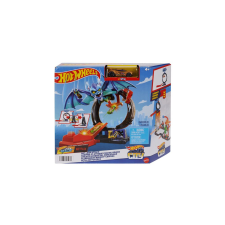 Mattel - Hot Wheels City - Denevér támadás pályaszett (HDR29-HTN78) autópálya és játékautó