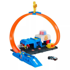 Mattel Hot Wheels City: Rendőrállomás autópálya és játékautó
