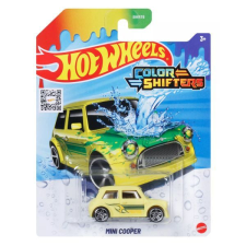 Mattel Hot Wheels City: Színváltós Mini Cooper kisautó autópálya és játékautó