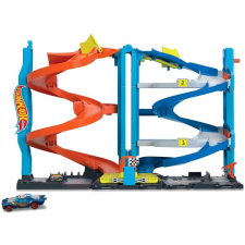 Mattel Hot Wheels City Versenytorony autópálya és játékautó