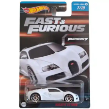 Mattel Hot Wheels Fast & Furious Bugatti Veyron kisautó autópálya és játékautó