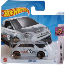 Mattel Hot Wheels Fiat 500e kisautó autópálya és játékautó