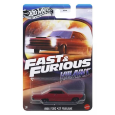 Mattel Hot Wheels: Halálos iramban kisautó - 1966 Ford 474 Fairlane autópálya és játékautó
