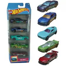 Mattel Hot Wheels kisautók 5 darabos szett - HW Drift™ autópálya és játékautó