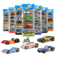 Mattel Hot Wheels: kisautók - 5 darabos, többféle autópálya és játékautó
