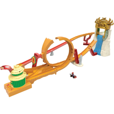 Mattel Hot Wheels Mario Kart King Island Track Set versenypálya autópálya és játékautó