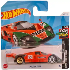 Mattel Hot Wheels Mazda 787B kisautó autópálya és játékautó
