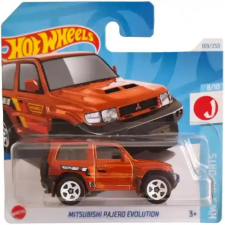 Mattel Hot Wheels Mitsubishi Pajero Evolution kisautó autópálya és játékautó