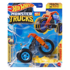 Mattel Hot Wheels: Monster HWMT Trike kismotor - 1:64 autópálya és játékautó