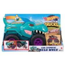 Mattel Hot Wheels Monster Trucks: Autófaló Mega Wrex autópálya és játékautó