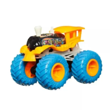 Mattel Hot Wheels Monster Trucks: sötétben világító autó - Loco Punk autópálya és játékautó