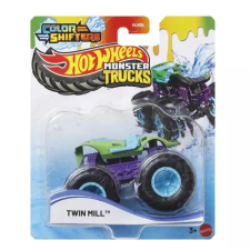 Mattel Hot Wheels: Monster Trucks színváltós autó - Twin Mill autópálya és játékautó