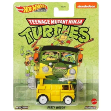 Mattel Hot Wheels: Premium Real Rides Tini Nindzsa Teknőcök Party Wagon kisautó 1/64 - Mattel autópálya és játékautó