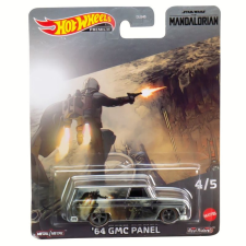 Mattel Hot Wheels Star Wars: Mandalorian 64 GMC Panel kisautó autópálya és játékautó