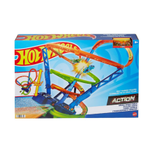 Mattel Hot Wheels Szédületes ciklon játékszett - Mattel autópálya és játékautó