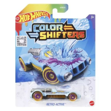 Mattel Hot Wheels színváltós kisautó - Retro-Active autópálya és játékautó