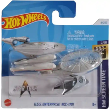 Mattel Hot Wheels U.S.S. Enterprise NCC-1701 Star Trek űrhajó autópálya és játékautó